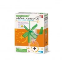 Kit constructie Generator eolian Stiinta Verde Green Science