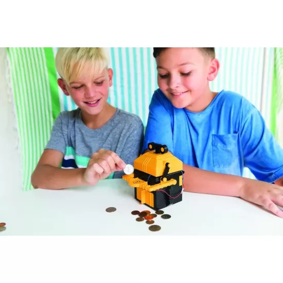 Kit constructie robot - Money Bank Robot, Kidz Robotix Kit constructie robot - Money Bank Robot, Kidz Robotix