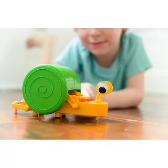 Kit constructie robot - Snail Robot, Kidz Robotix Kit constructie robot - Snail Robot, Kidz Robotix