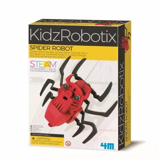 Kit constructie robot - Spider Robot, Kidz Robotix Kit constructie robot - Spider Robot, Kidz Robotix