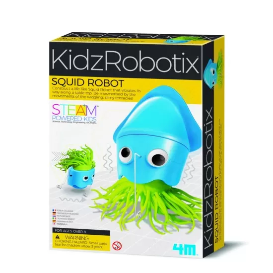 Kit constructie robot - Squid Robot, Kidz Robotix Kit constructie robot - Squid Robot, Kidz Robotix