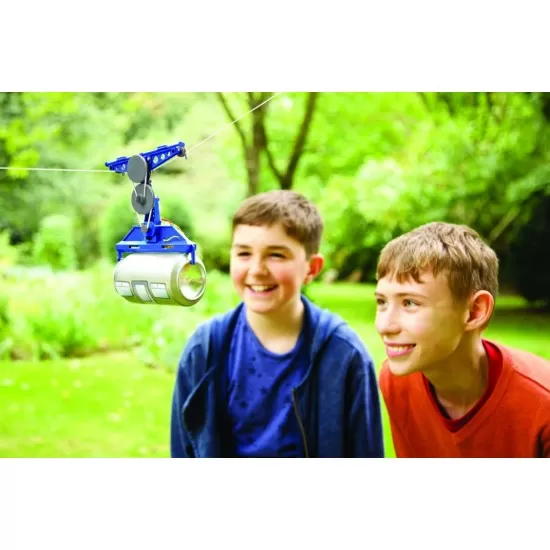Kit constructie robot - Tin Can Cable Car, Kidz Robotix Kit constructie robot - Tin Can Cable Car, Kidz Robotix