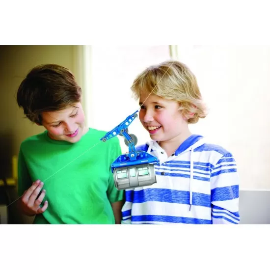Kit constructie robot - Tin Can Cable Car, Kidz Robotix Kit constructie robot - Tin Can Cable Car, Kidz Robotix