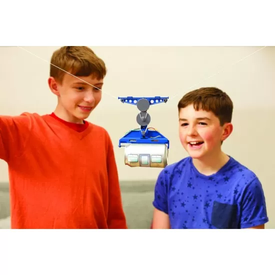 Kit constructie robot - Tin Can Cable Car, Kidz Robotix Kit constructie robot - Tin Can Cable Car, Kidz Robotix