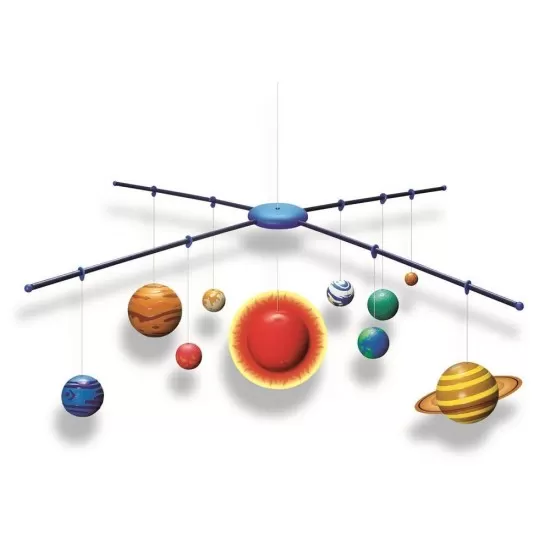 Kit Constructie Sistemul Solar 3D, straluceste in intuneric