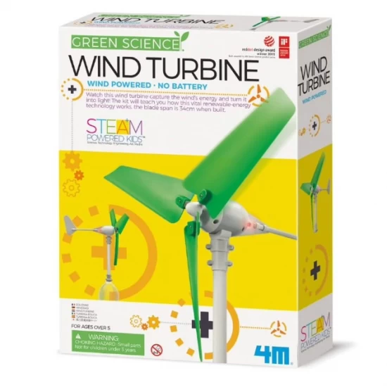 Kit constructie Turbina eoliana Stiinta Verde Green Science