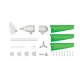 Kit constructie Turbina eoliana Stiinta Verde Green Science