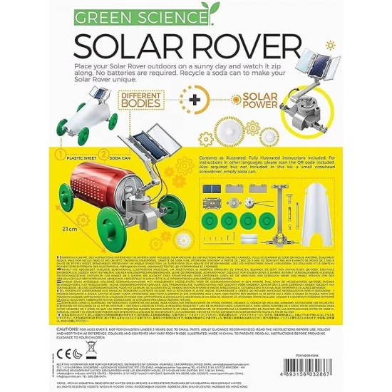 Kit constructie Vehicul solar Stiinta Verde Green Science