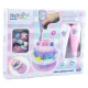 Kit creativ Decoden, Caseta de bijuterii de decorat cu pasta colorata, +6 ani