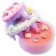 Kit creativ Decoden, Caseta de bijuterii de decorat cu pasta colorata, +6 ani