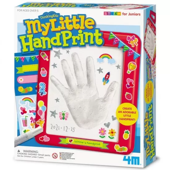 Kit creativ STEM - Mica mea amprenta, Thinking Kits Kit creativ STEM - Mica mea amprenta, Thinking Kits