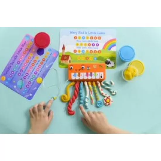 Kit creativ STEM - Pianul distractiv, ThinkingKits Kit creativ STEM - Pianul distractiv, ThinkingKits