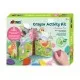 Kit de activitati cu creioane colorate - Distractie in 4 anotimpuri Kit de activitati cu creioane colorate - Distractie in 4 anotimpuri