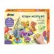 Kit de activitati cu creioane colorate - La picnic