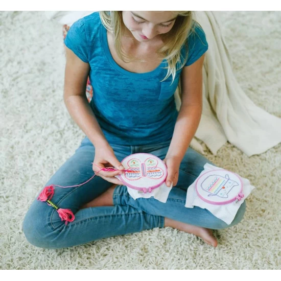 Kit de broderie cu goblen pentru copii Kit de broderie cu goblen pentru copii