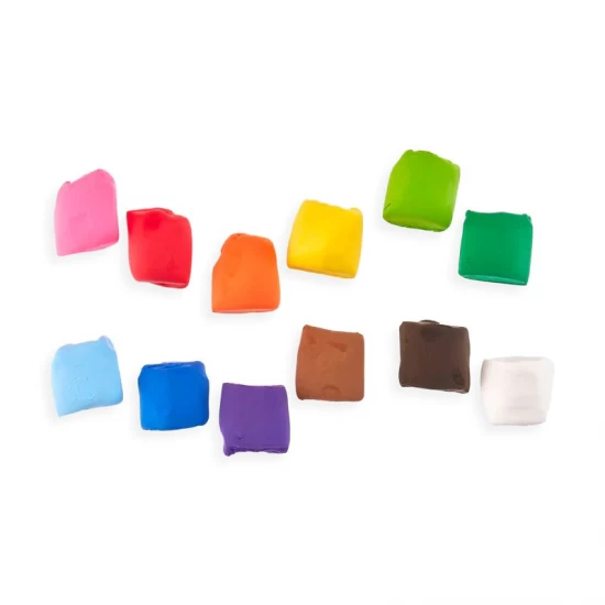 Kit DIY plastilina cu uscare la aer - Set de 12 culori si 3 ustensile Kit DIY plastilina cu uscare la aer - Set de 12 culori si 3 ustensile