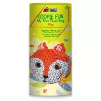 Set creativ DIY Loopie Fun -  Prima mea geanta de plus bucle Vulpe