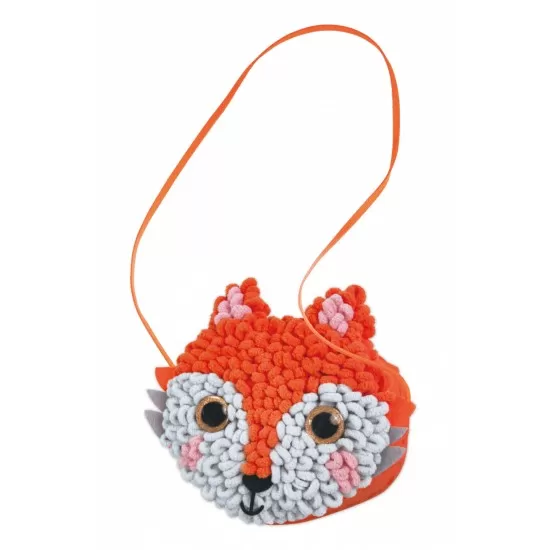 Set creativ DIY Loopie Fun -  Prima mea geanta de plus bucle Vulpe