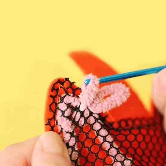 Set creativ DIY Loopie Fun -  Prima mea geanta de plus bucle Vulpe