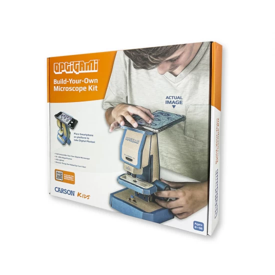 Kit DIY - Realizeaza un microscop, marire 50-400x, OptiGami Kit DIY - Realizeaza un microscop, marire 50-400x, OptiGami