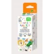 Kit rola de desenat 2 m, include stickere si 4 creioane colorate cerate, Safari - Haku Yoka Kit rola de desenat 2 m, include stickere si 4 creioane colorate cerate, Safari - Haku Yoka