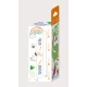 Kit rola de desenat 2 m, include stickere si 4 creioane colorate cerate, Safari - Haku Yoka Kit rola de desenat 2 m, include stickere si 4 creioane colorate cerate, Safari - Haku Yoka