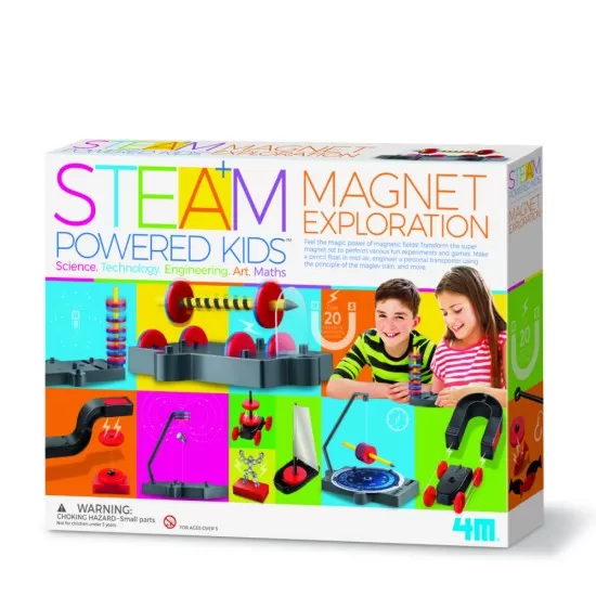 Kit stiintific STEAM - Explorarea Magnetica Kit stiintific STEAM - Explorarea Magnetica