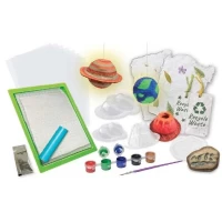 Kit stiintific tehnica Paper Mache Stiinta Verde 