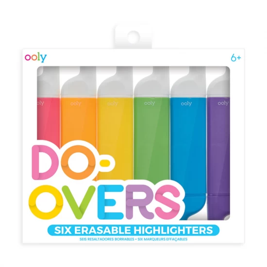 Set 6 markere care se sterg Do-overs Set 6 markere care se sterg Do-overs