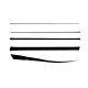 Markere negre The Ink Works - Set de 5 dimensiuni diferite Markere negre The Ink Works - Set de 5 dimensiuni diferite