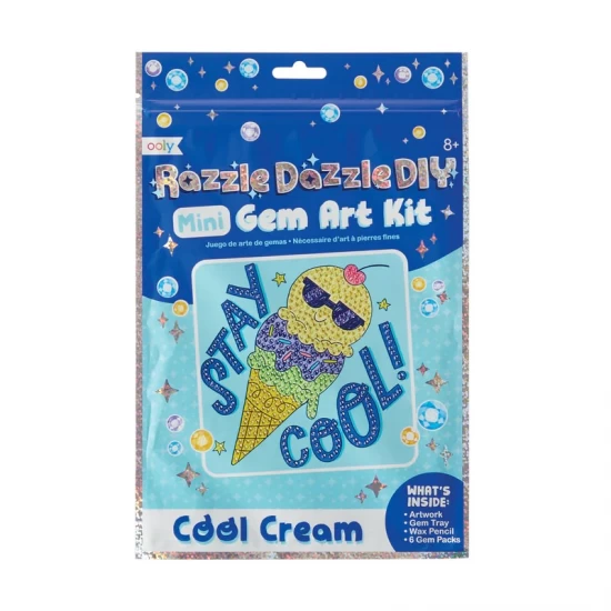 Mini Atelier creativ DIY cu diamante - Cool Icecream Mini Atelier creativ DIY cu diamante - Cool Icecream