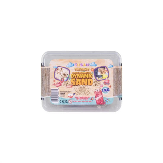 Nisip Kinetic in cutie natural 1 kg Tuban