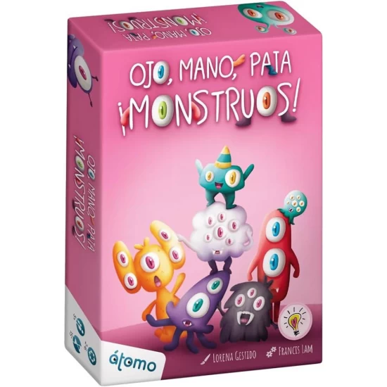 Joc de societate Ojo, Mano, Pata, Monstruos! Joc de societate Ojo, Mano, Pata, Monstruos!