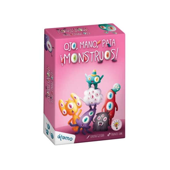 Joc de societate Ojo, Mano, Pata, Monstruos! Joc de societate Ojo, Mano, Pata, Monstruos!