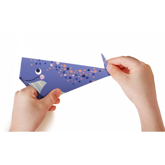 Set creativ Origami - Ocean, nivel 1 Set creativ Origami - Ocean, nivel 1