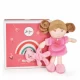 Papusa din plus Rose, 21 cm, roz Papusa din plus Rose, 21 cm, roz