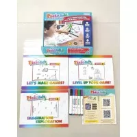 Kit creativ multipremiat pentru a transforma desenele copiilor in jocuri video pentru mobil sau tableta, editie jocuri nelimitate Pixicade