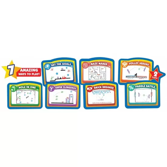 Kit creativ multipremiat pentru a transforma desenele copiilor in jocuri video pentru mobil sau tableta, editie jocuri nelimitate Pixicade Kit creativ multipremiat pentru a transforma desenele copiilor in jocuri video pentru mobil sau tableta, editie jocuri nelimitate Pixicade