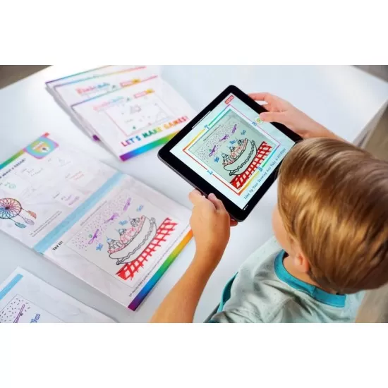 Kit creativ multipremiat pentru a transforma desenele copiilor in jocuri video pentru mobil sau tableta, editie jocuri nelimitate Pixicade Kit creativ multipremiat pentru a transforma desenele copiilor in jocuri video pentru mobil sau tableta, editie jocuri nelimitate Pixicade