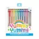 Set 12 pixuri cu gel colorate cu sclipici, parfumate, 2.0 Yummy Yummy Set 12 pixuri cu gel colorate cu sclipici, parfumate, 2.0 Yummy Yummy