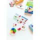 Set DIY plastilina 4 culori cu uscare la aer - Dino Set DIY plastilina 4 culori cu uscare la aer - Dino