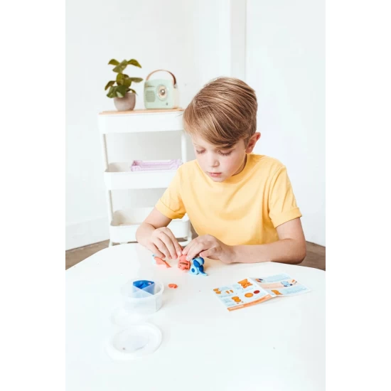 Plastilina DIY 4 culori cu uscare la aer - Animale de companie Plastilina DIY 4 culori cu uscare la aer - Animale de companie