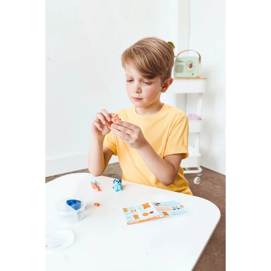 Plastilina DIY 4 culori cu uscare la aer - Animale de companie Plastilina DIY 4 culori cu uscare la aer - Animale de companie