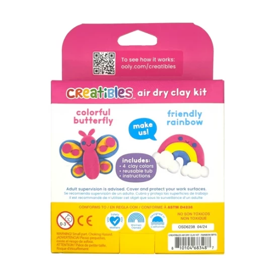 Plastilina DIY cu uscare la aer 4 culori - Rainbow Plastilina DIY cu uscare la aer 4 culori - Rainbow