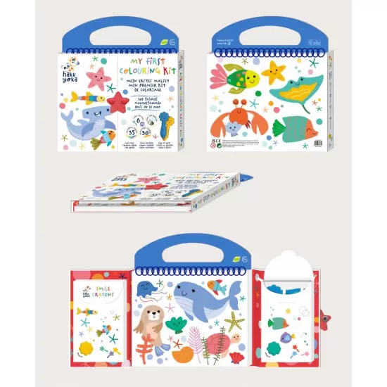Primul meu kit de desenat - Prietenii Acvatici, Haku Yoka, portabil Primul meu kit de desenat - Prietenii Acvatici, Haku Yoka, portabil