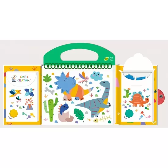 Primul meu kit de desenat - Prietenii Dinozauri, Haku Yoka, portabil Primul meu kit de desenat - Prietenii Dinozauri, Haku Yoka, portabil