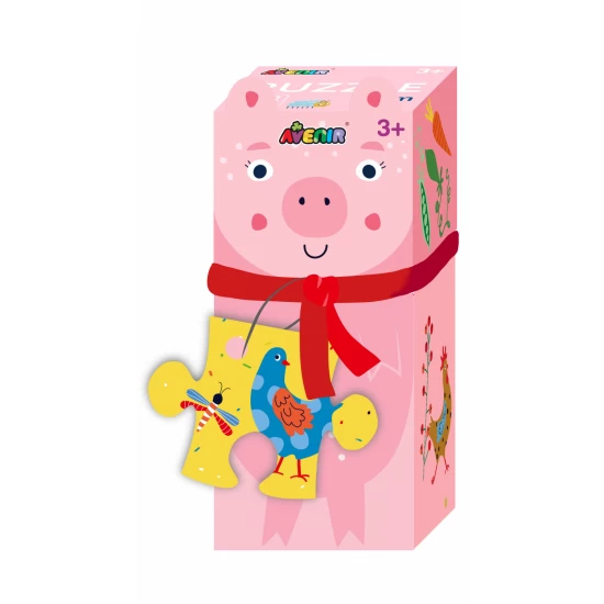 Puzzle cu 28 de piese - Ferma Puzzle cu 28 de piese - Ferma