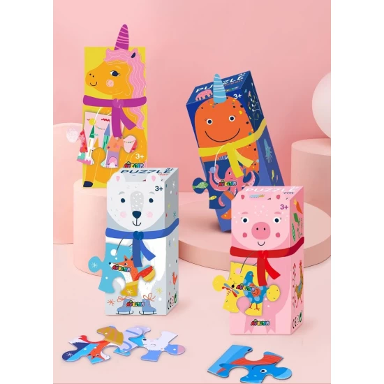 Puzzle cu 28 de piese - Ferma Puzzle cu 28 de piese - Ferma