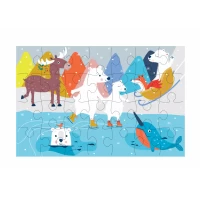 Puzzle cu 28 de piese - Polar