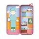 Puzzle magnetic in cutie metalica, joc de potrivire si asociere - Doctor